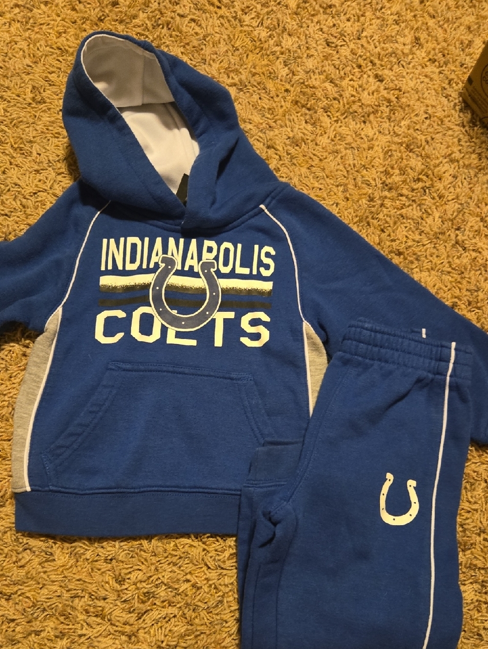 Indianapolis Colts Youth Hoodie & Joggers Set - Royal Blue